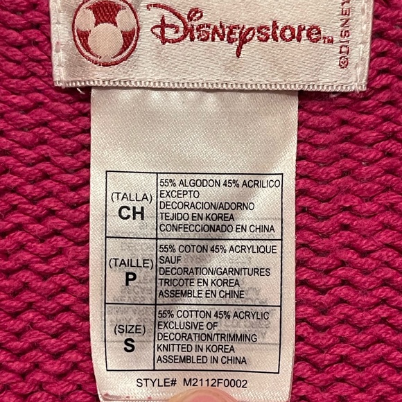 Vintage Disney Store Tinker Bell Knit Sweater - Picture 5 of 5